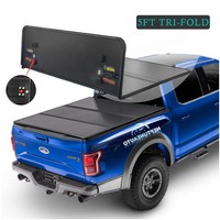 5ft Hard Tonneau Cover Truck Bed For 2020 Jeep Gladiator 3 Fold 14mm Thickness Ebay