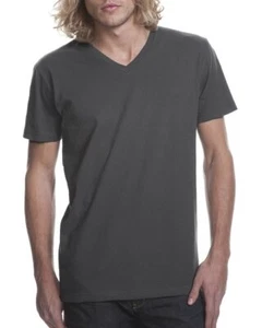 Next Level Apparel N3200 Men's Cotton V - Picture 1 of 7