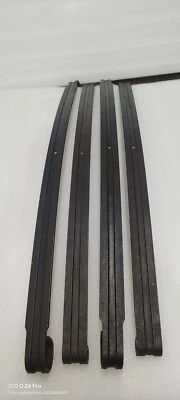 Jeep Willys M38 Cj2a Cj3a Original Nuevo de Lote Antiguo Delantero Primera y Segunda Hoja Muelles Juego De 2 Foto 1 de 4