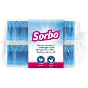 Sorbo Extra Large Sponges Pack Of 2 Cuts Through Dirt/Grime - Kitchen & Bathroom