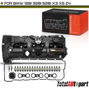 Valve Cover with Gasket & Bolts & Cap for BMW 128i 323i 328i 328xi 528i X3 X5 Z4 - Picture 1 of 8