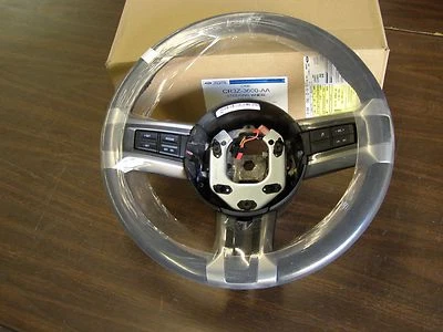NOS OEM Ford 2012 2013 2014 Mustang Boss 302 Steering Wheel Suede Alcantra - Image 1 of 4