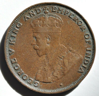 mw15635 Hong Kong; Cent 1924  George V   KM#16 - Image 1 of 2