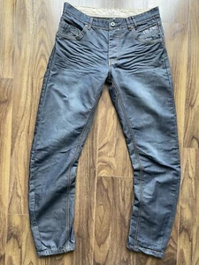Jeans italianos Eto “9901” W34 L33 costura retorcida regular rectos nuevos sin etiquetas precio de venta sugerido por el fabricante 89 GBP - Imagen 1 de 18