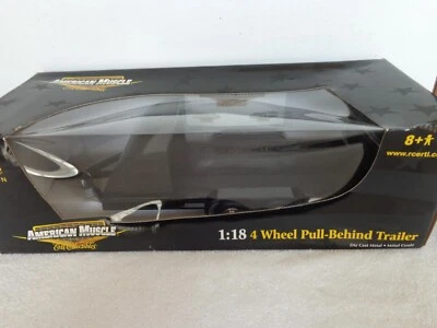 **ERTL American Muscle Elite Ed. Remolque para carros de 4 ruedas escala 1:18 fundido a presión nuevo en caja Foto 1 de 4