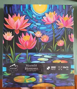Puzzle Fiori di Luna 1000 Pezzi 50x70 cm Nuovo Sigillato - Foto 1 di 1