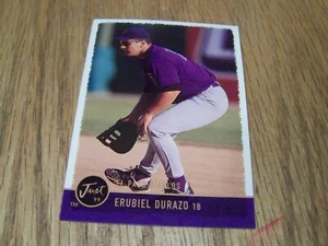 ERUBIEL DURAZO 99 JUST 1999 BASEBALL CARD # 80 - Picture 1 of 1