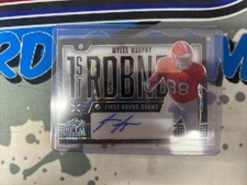 2023 Leaf Metal Draft 1st Round Bound Black Crystal Auto Myles Murphy 2/4