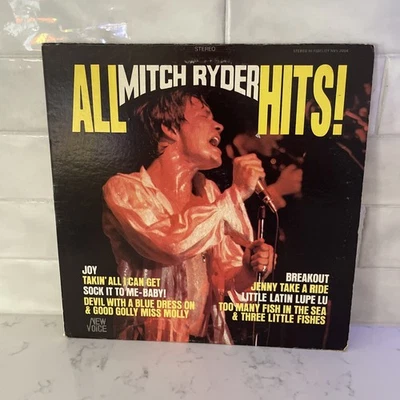 Mitch Ryder: All Mitch Ryder Hits      33 RPM       12"  LP - Image 1 of 4