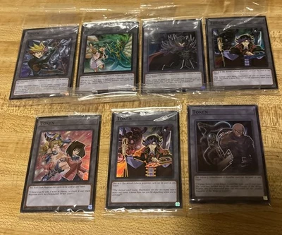 7 sealed Token Cards MTG 1st edition Yugioh Supreme darkness,  Alliance Insight - Image 1 of 4