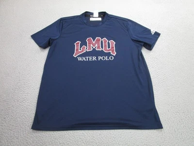 Camisa Loyola Marymount Lions Para Hombres XL Azul Marino NCAA Polo Acuático Adidas Rendimiento Foto 1 de 4