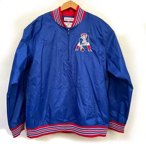 NFL 1/4 Zip Throwback Team Color Nylon Pullover Jacke Mitchell & Ness Herren XL - Bild 1 von 18