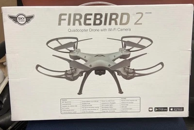 Sky Viper Firebird 2 Quadcopter Drone with Wi-Fi Camera - Image 1 of 4