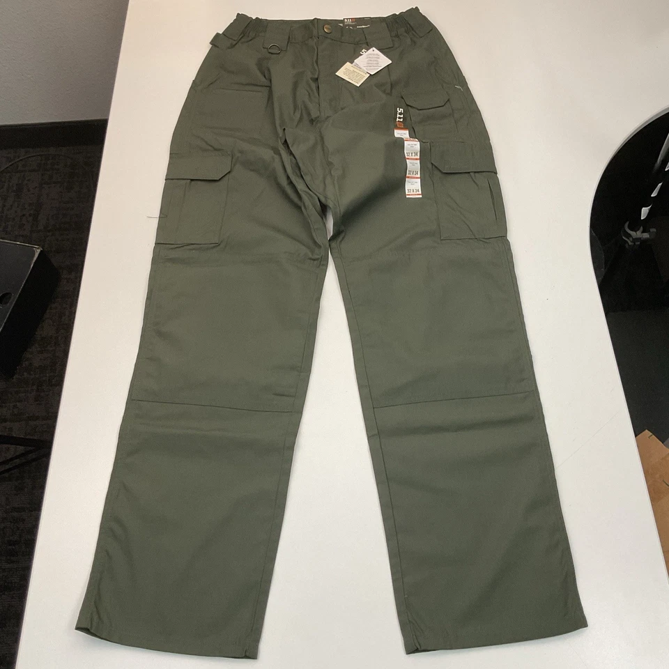 5.11 Men's TACLITE Pro Tactical Pants Style 74273 W30 L34. 190 TDU GREEN.
