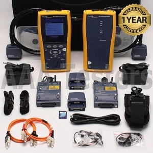 Fluke Networks DTX-1800 MM Fiber DTX-MFM2 Cat6a Certifier DTX-1800-M DTX 1800 - Picture 1 of 11