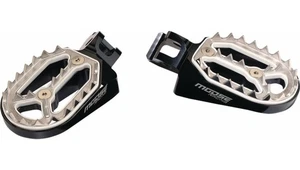 Moose Qualifier Footpegs Black/Silver Triumph Tiger 900 - Picture 1 of 1