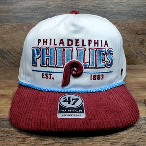 Philadelphia Phillies '47 rustikale Hitch Cooperstown Cord Krempe Mütze Kappe NEU - Bild 1 von 14