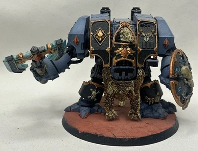 Venerable Dreadnought Warhammer 40k Space Wolves Games Workshop Pro Painted - Image 1 of 4