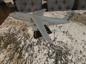 USAF Lockheed C-5 A/B Gray Desk Top Display Model 1/150 SC Airplane - Picture 1 of 16