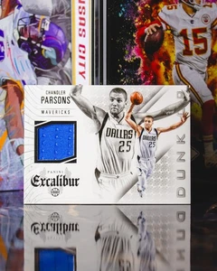 Maglia 2014-15 Panini Excalibur Dunk Company #3 Chandler Parsons Game Worn - Foto 1 di 2