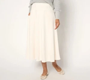 Peace Love World Pull On Scuba Knit Circle Skirt Pristine S New - Picture 1 of 1