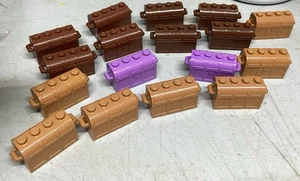 17 LEGO cofre del tesoro y tapa - ranura en cofres traseros # 4738a y 4739a - Imagen 1 de 4