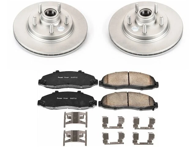 Kit de pastillas de freno delanteras y rotor para Lincoln Blackwood TM639CT 2002 Foto 1 de 1