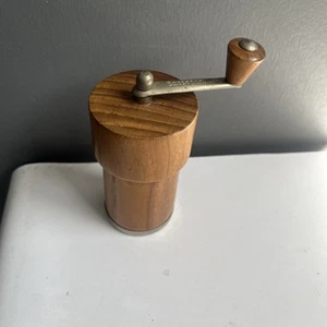 Molinillo de madera de pimienta Zassenhaus vintage, - Imagen 1 de 7