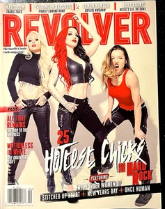 Revolver Magazine No. 134 April/May 2017 - the 25 Hottest Chicks In Metal - Picture 1 of 4