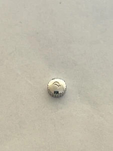 Vintage Piaget Oro Blanco 18k/18k White gold crown 4mm x 2mm New Original (R472) - Imagen 1 de 12