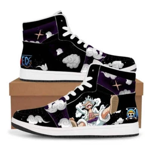 One Piece Anime Luffy Zoro Sneakers Casual Shoes Basketball Shoes Cartoon Comfor - Picture 1 of 119