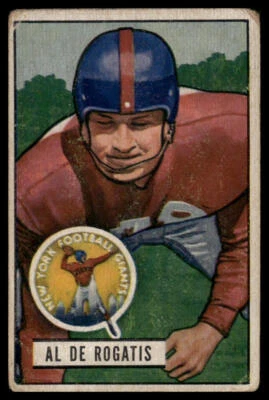 1951 Bowman #55 Al DeRogatis - Image 1 of 2