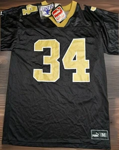 NWT Vintage Ricky Williams New Orleans Saints Authentic Puma NFL Jersey Medium - Picture 1 of 19
