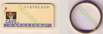 NBA Key Ring / Key Chain / Cleveland Cavaliers (NOS) - Image 1 of 2