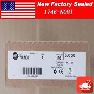 Original New ALLEN BRADLEY 1746-NO8I /A Analog Output Module 1746NO8I - Picture 1 of 5