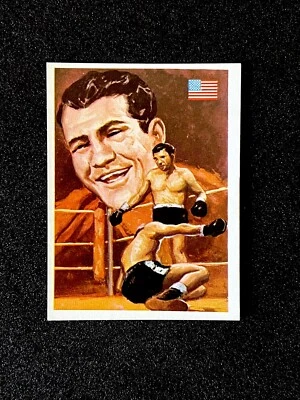 1979 QUELCOM #134 Rocky Marciano Card VERY RARE - Image 1 of 3