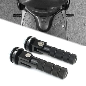 Reposapiés traseros de aluminio para pasajero aptos para Honda Ruckus/Zoomer NPS50 2003-2024 - Imagen 1 de 13