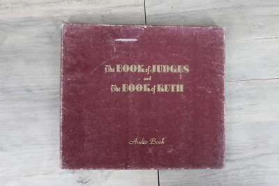 The Book of Judges & Ruth 1953 Audio Book Vinyl Records - Image 1 of 4