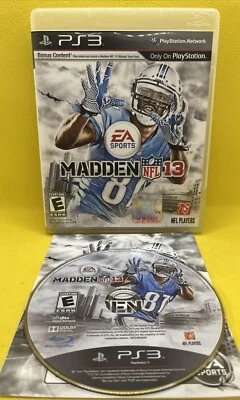 Madden NFL 13 (Sony PlayStation 3, 2012, PS3 w/ Booklet, Works Great) - Image 1 of 4