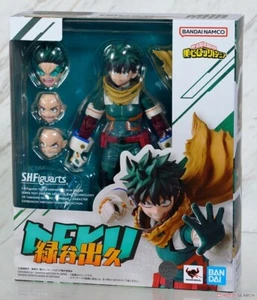 Bandai S.H.Figuarts My Hero Academia Izuku Midoriya TAMASHII NATIONS Figure NEW - Picture 1 of 17