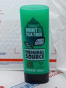Fuente original Tingly menta y ducha árbol de té, 250 ml - Imagen 1 de 4