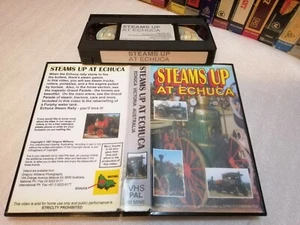 STEAMS UP AT ECHUCA - 1997 Mega Rare Gregory Williams very limited VHS Release! - Picture 1 of 1