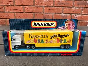Matchbox Convoy CY-24 DAF Basstts Jelly Babies In Its Original Box - Near Mint