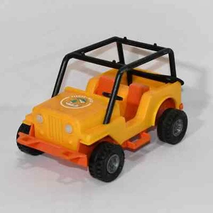 Vintage 1977 Fisher Price Adventure People Trailblazer Yellow Jeep  #312 0422! - Picture 1 of 5