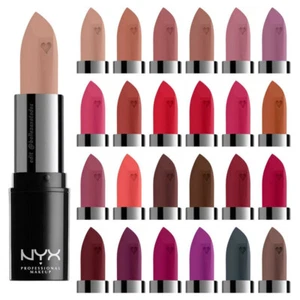 NYX Professional Makeup Shout Loud Satin Lipstick - CHOOSE SHADE - NEW Sealed - Picture 1 of 20