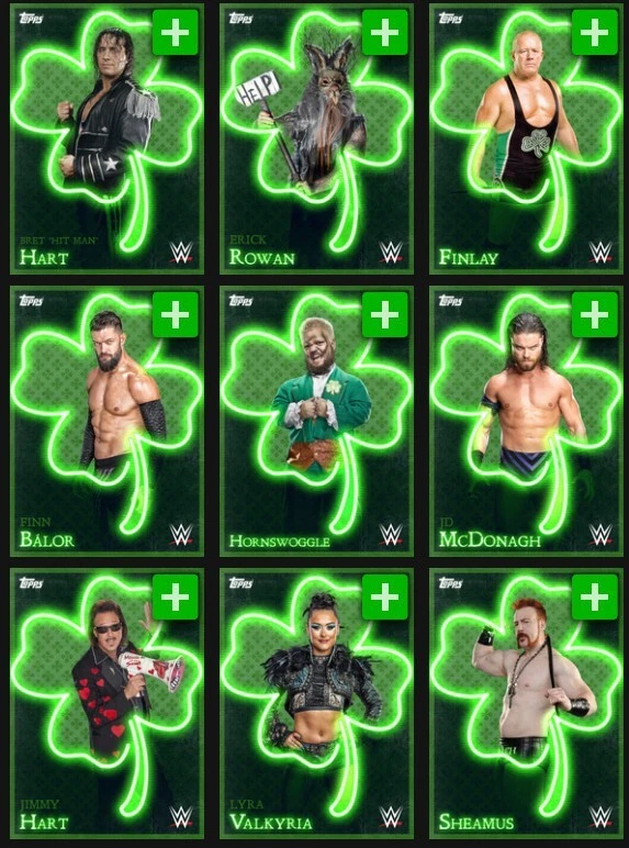 [DIGITAL] Topps Slam - St. Patrick's Day 25 S1 - Green - Pick - Image 1 of 1