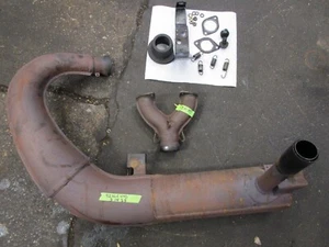 92 Polaris Indy XCR 440 Snowmobile Exhaust Muffler Pipe Manifold & Parts - Picture 1 of 13