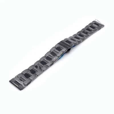 12-24mm Stainless Steel Watch Band Watch Strap Straight+Curved End Bracelet - Image 1 of 4