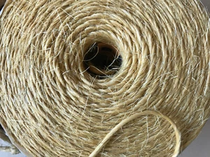 27kg Sisal Erntegarn Bindegarn 200 Pressengarn Ballenpresse ca.5.400 m ÖkoSchnur - Bild 1 von 3