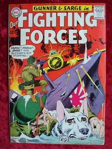 OUR FIGHTING FORCES #87 DC COMICS SILVER AGE WAR COMIC - Picture 1 of 2